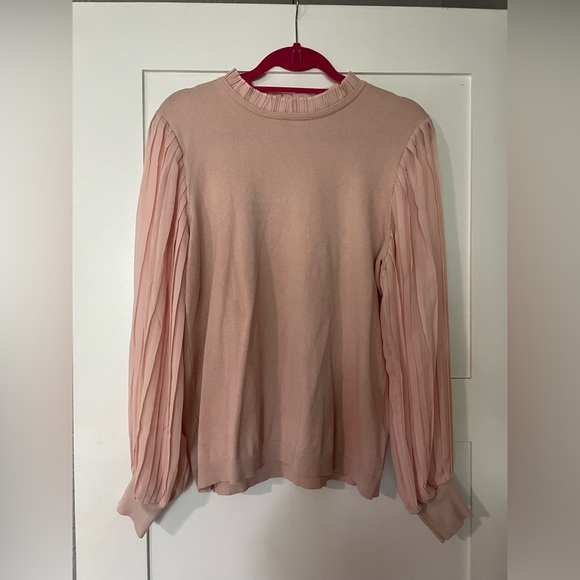 Adrianna Papell long sleeve knit top - Picture 1 of 5
